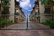 Key West Townhomes Entrance